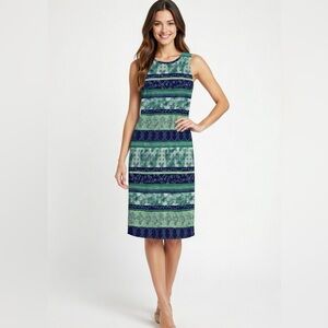 Women’s Geometric Boho Sleeveless Dress